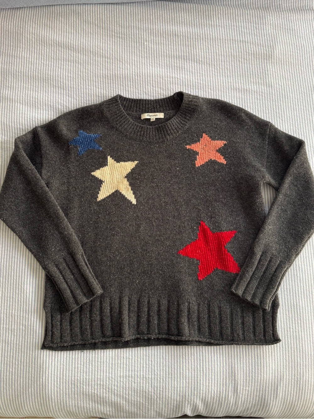 Madewell Merino Wool Stars Sweater